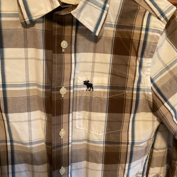 Boys Abercrombie muscle button down shirt - Picture 2 of 4